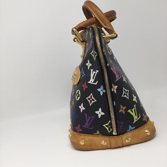 Alma Multicolor Noir Black Murakami Studded SD0074 - Picture 7 of 8